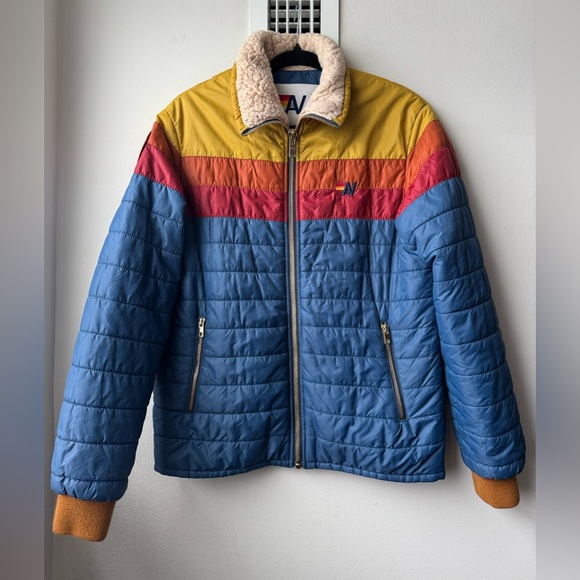 Aviator Nation Unisex Traveler Lightweight Jacket Sea Red Small - Picture 2 of 16